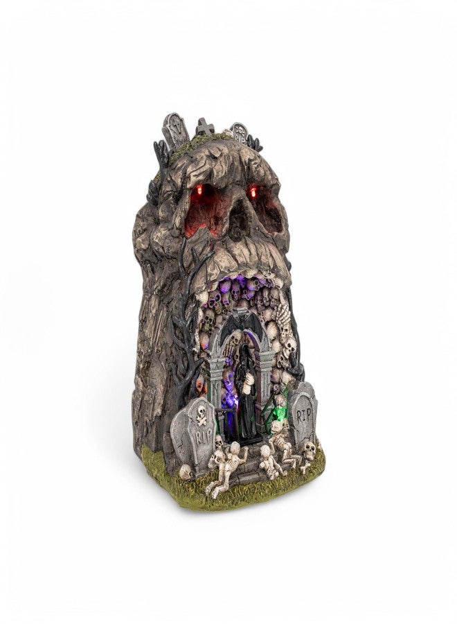 FG Square Gates of Purgatory Animated Halloween Village Multiple Color LED Lights and Sound - Image 4